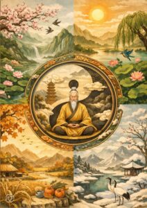 黃帝內經-四時之鑰 (1414 x 2000px)